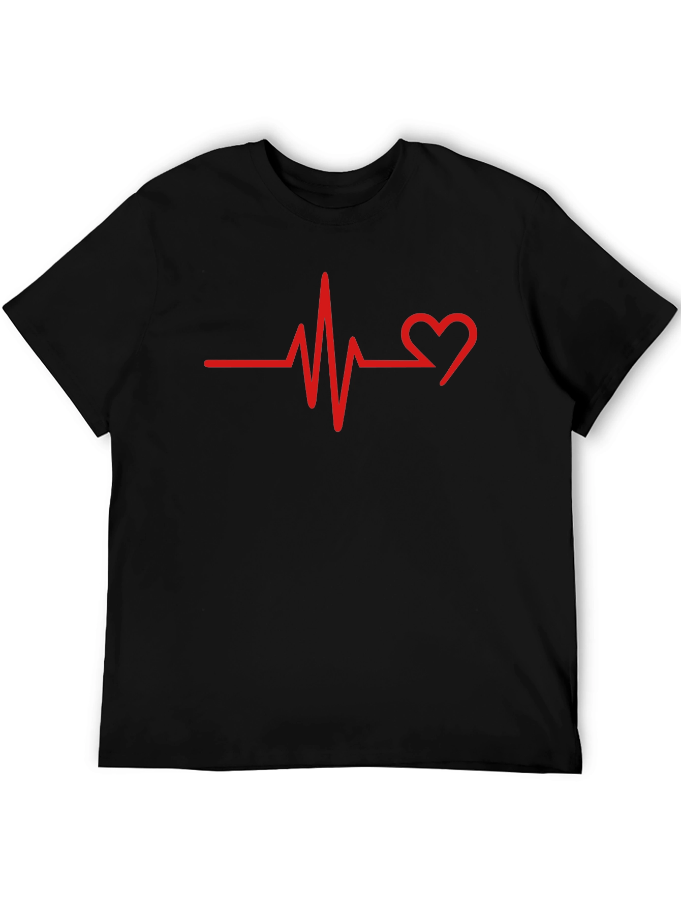 Heartbeat T-Shirt - Love Pulse Graphic Tee