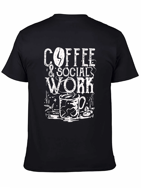 Coffee and Social Work T-Shirt