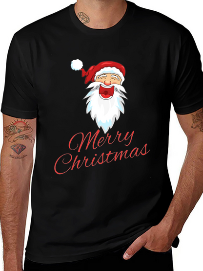 Merry Christmas Santa T-Shirt - Holiday Cheer