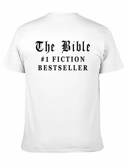 The Bible #1 Fiction Bestseller Black T-Shirt