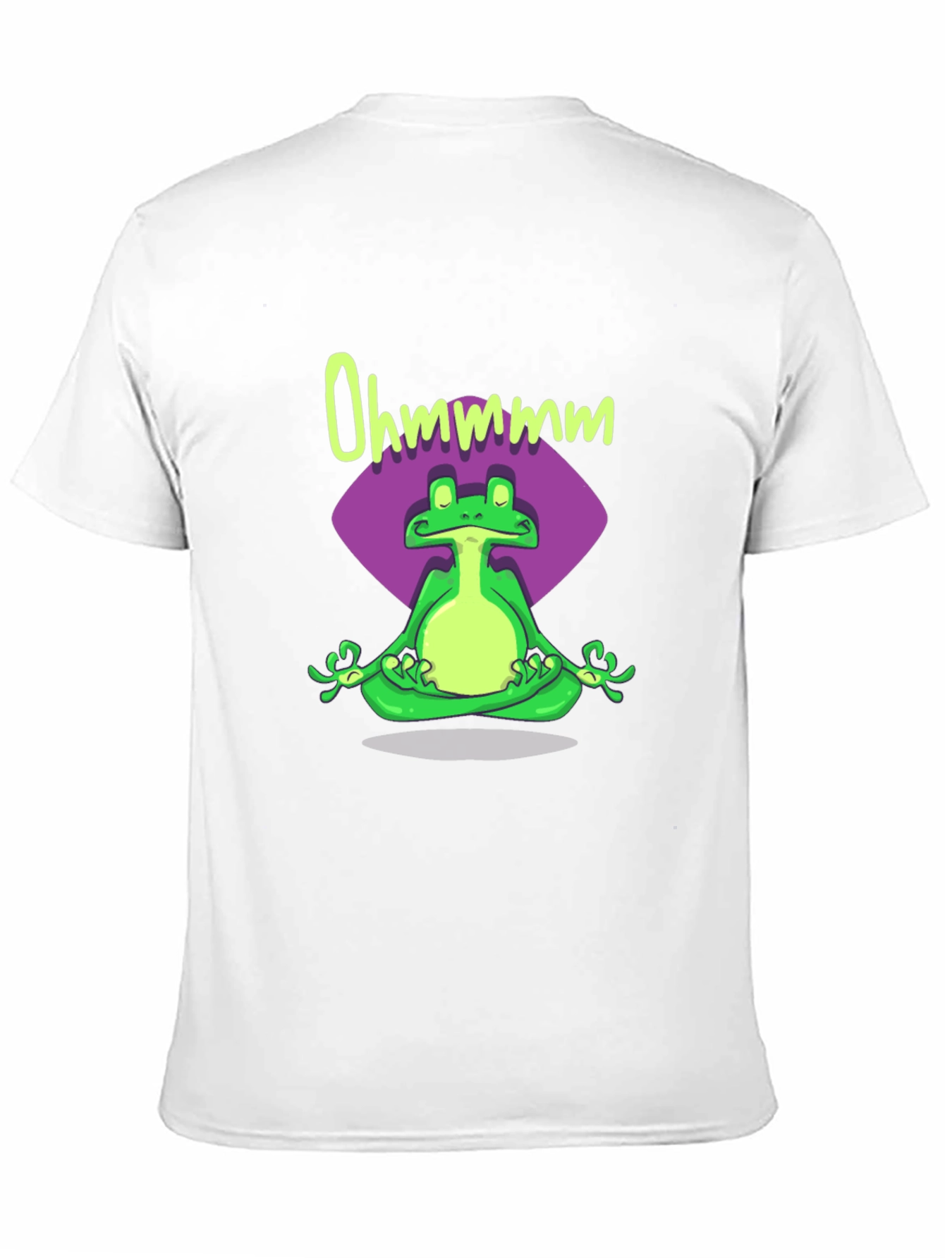 Meditating Frog Tee - Ohm Yoga Shirt