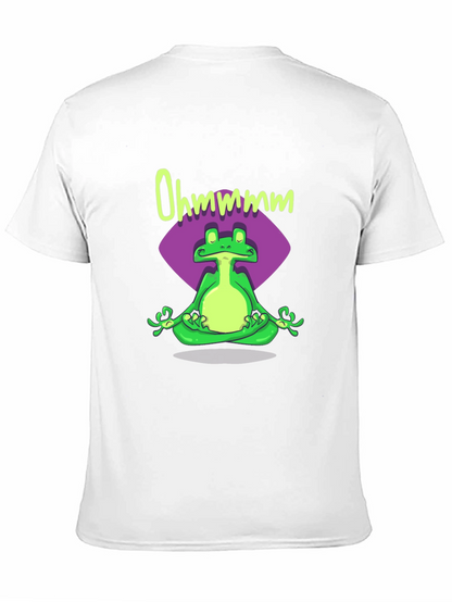 Meditating Frog Tee - Ohm Yoga Shirt