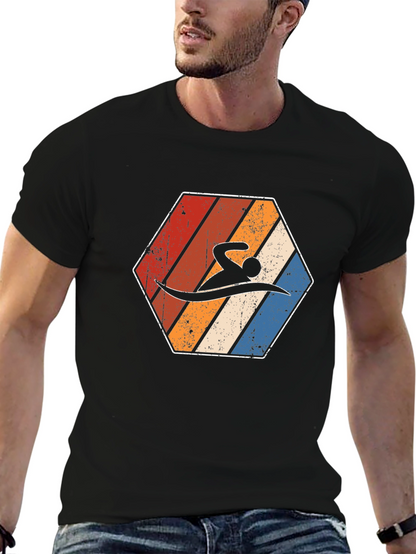 Retro Swimmer T-Shirt