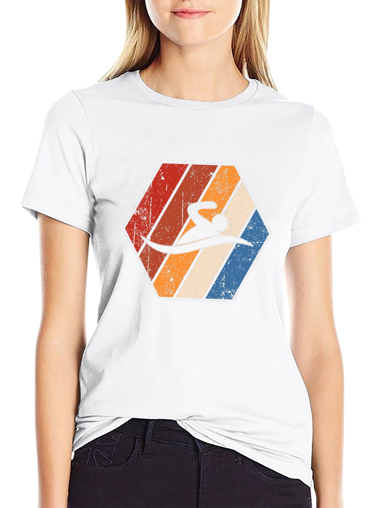 Retro Swimmer T-Shirt