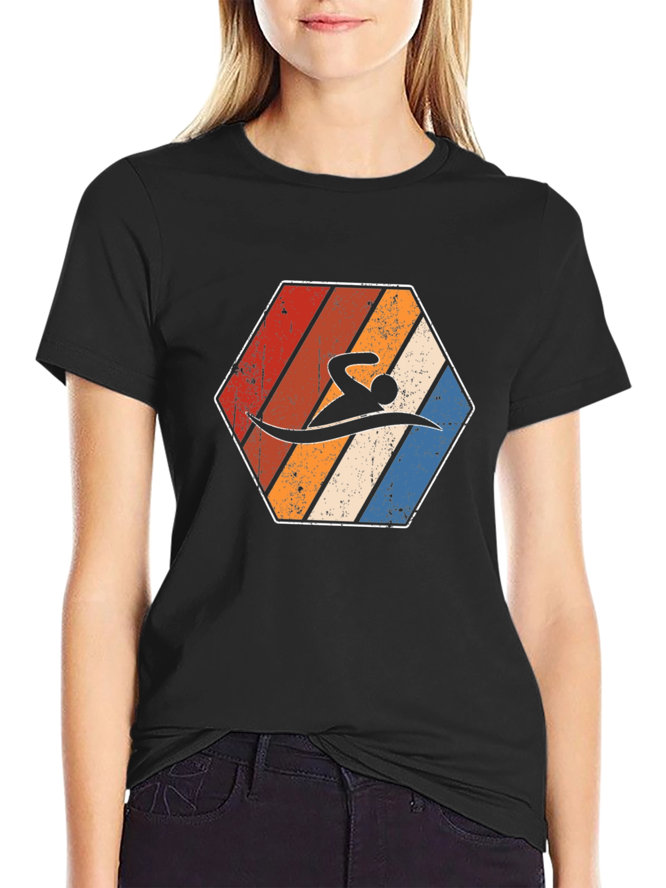 Retro Swimmer T-Shirt