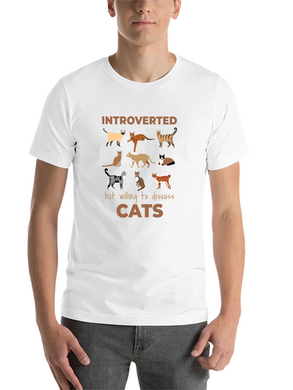 Introverted Cat Lover T-Shirt