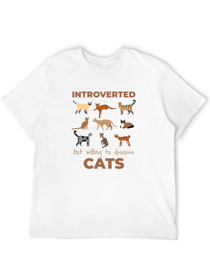 Introverted Cat Lover T-Shirt