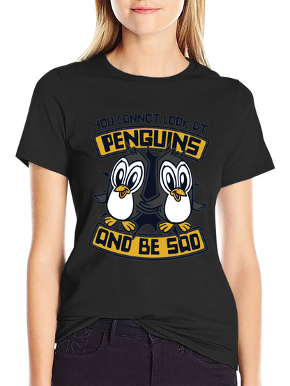 Penguin Graphic Tee - Happy Shirt