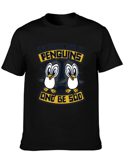 Penguin Graphic Tee - Happy Shirt