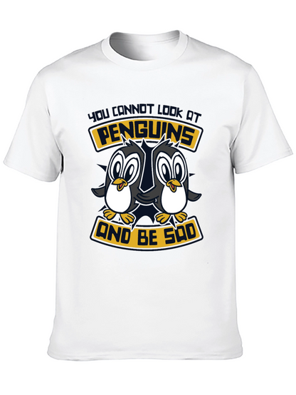 Penguin Graphic Tee - Happy Shirt