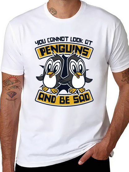 Penguin Graphic Tee - Happy Shirt
