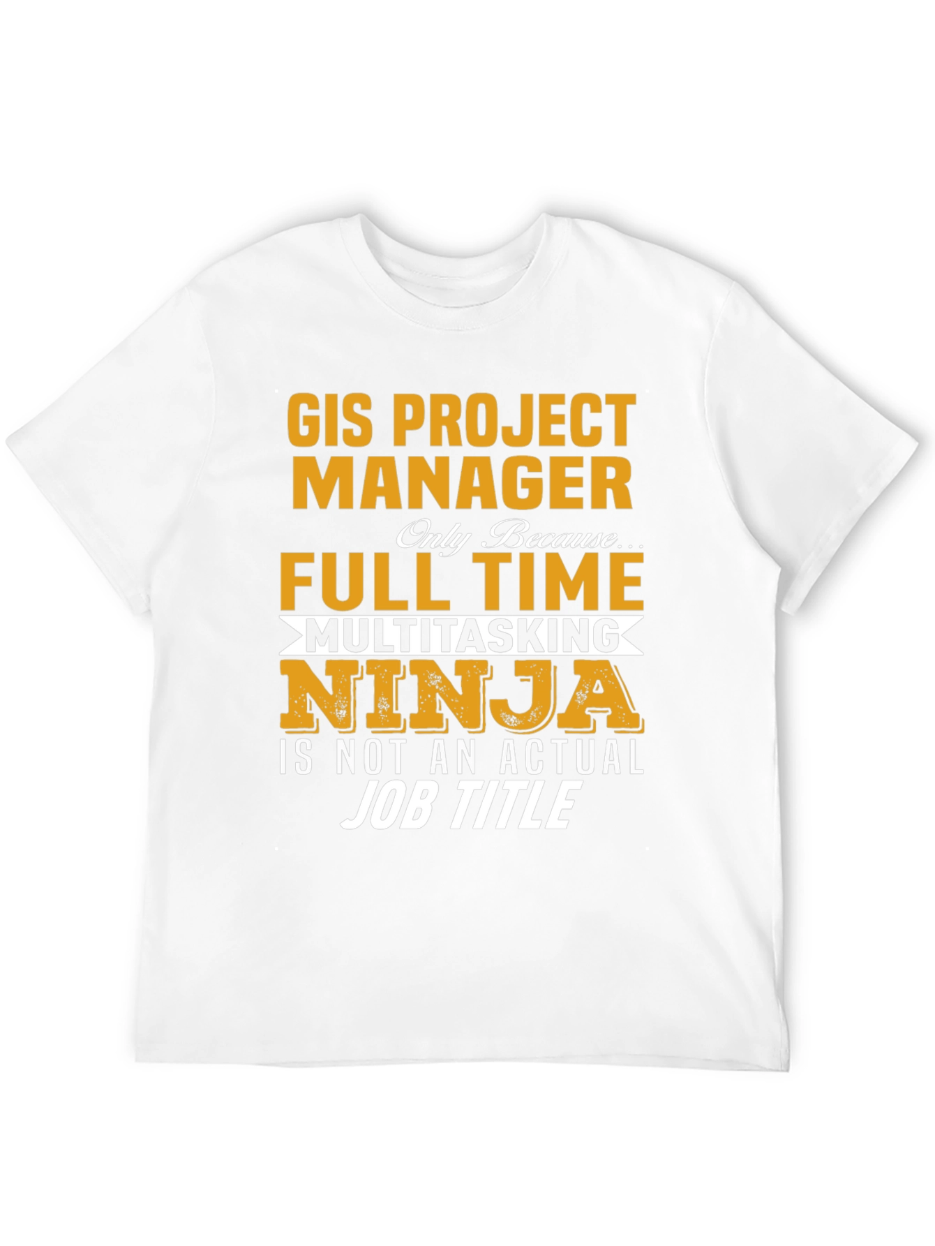 GIS Project Manager Novelty T-Shirt