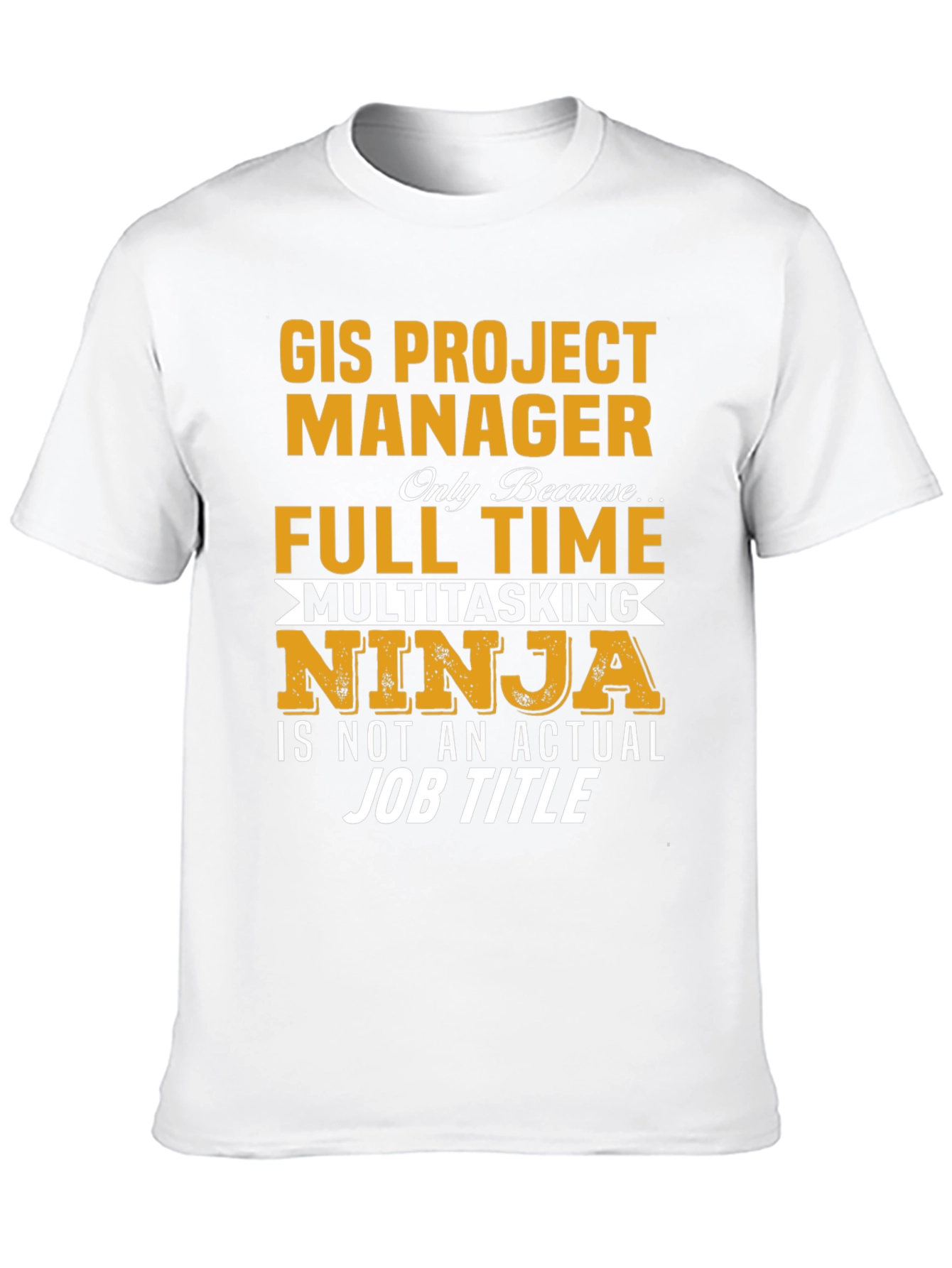 GIS Project Manager Novelty T-Shirt