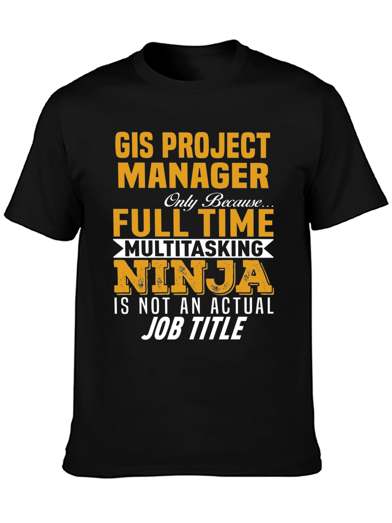 GIS Project Manager Novelty T-Shirt