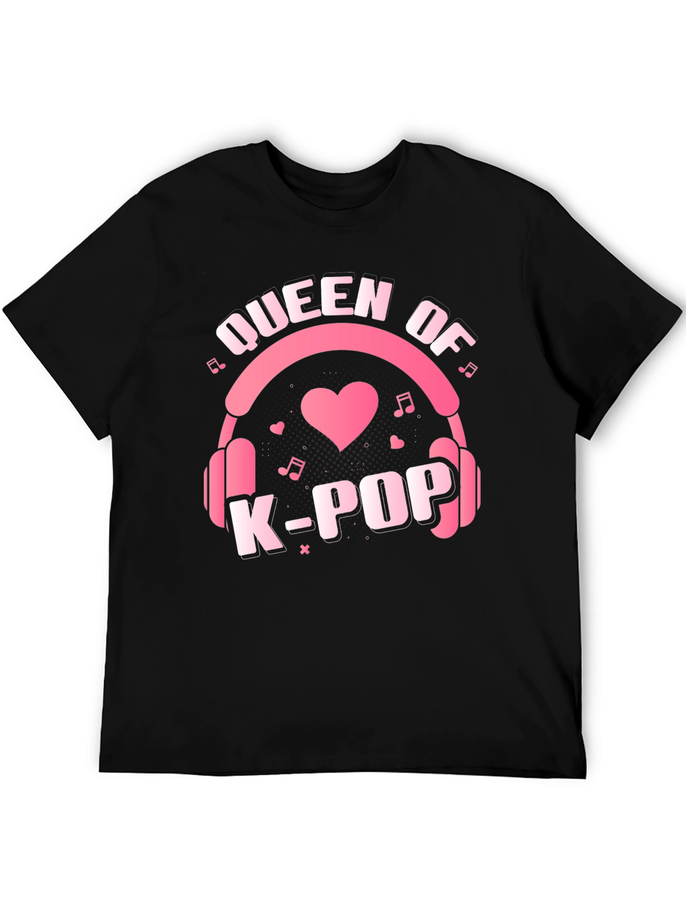 Queen of K-Pop Graphic Tee - Black
