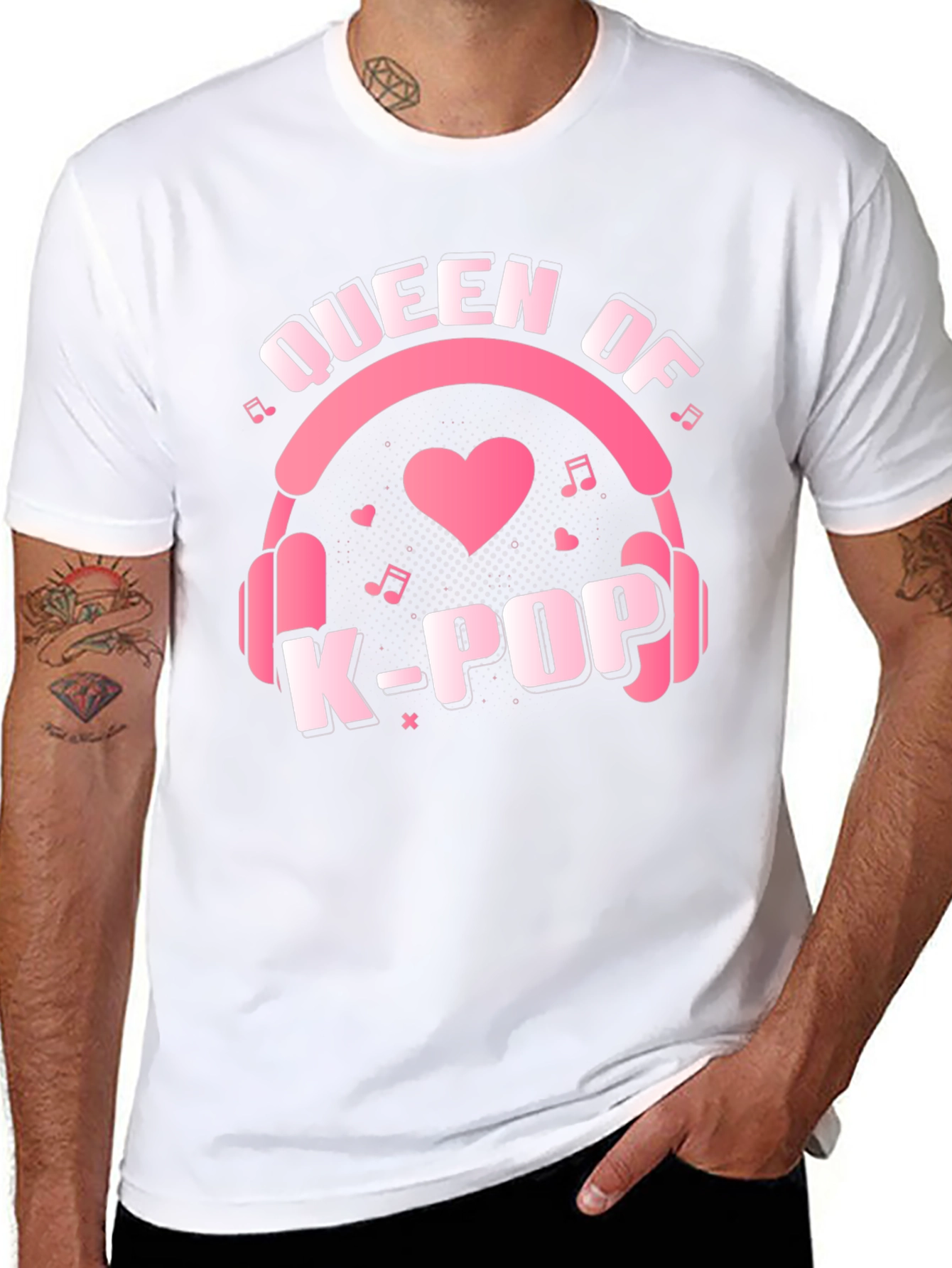 Queen of K-Pop Graphic Tee - Black