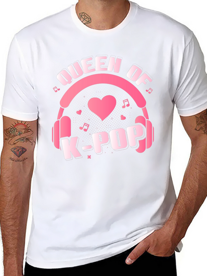 Queen of K-Pop Graphic Tee - Black