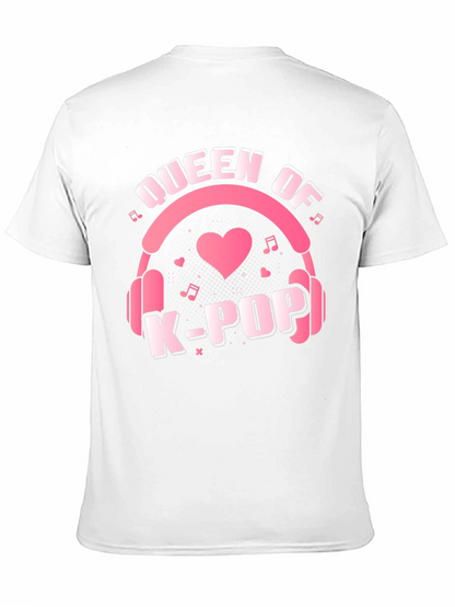 Queen of K-Pop Graphic Tee - Black