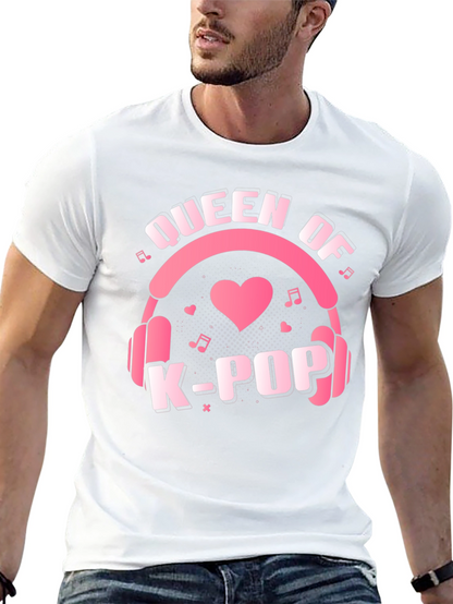 Queen of K-Pop Graphic Tee - Black