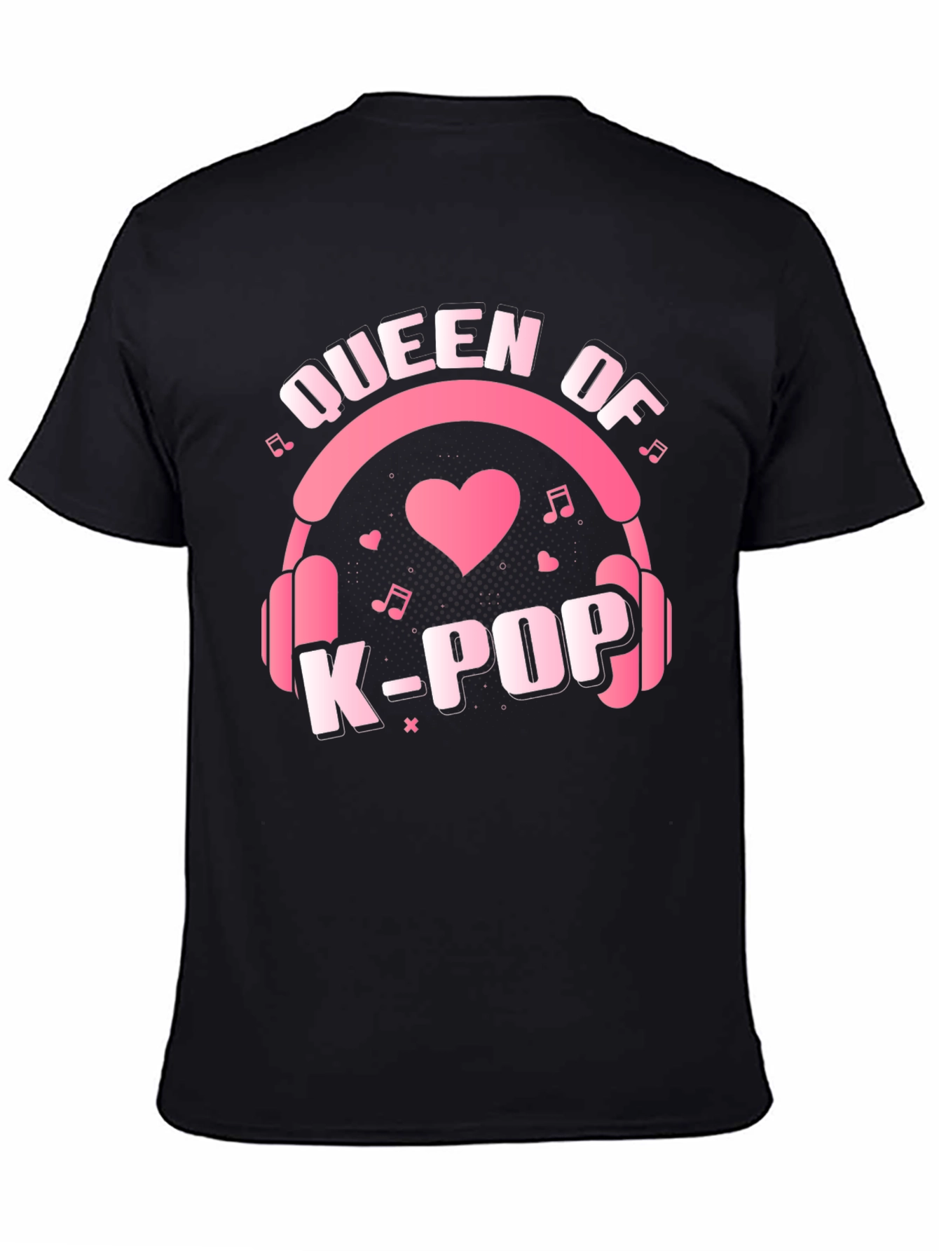 Queen of K-Pop Graphic Tee - Black