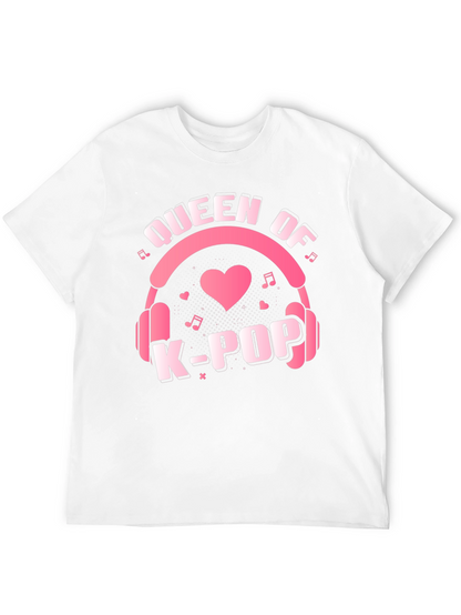 Queen of K-Pop Graphic Tee - Black