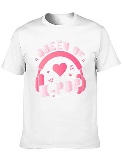 Queen of K-Pop Graphic Tee - Black