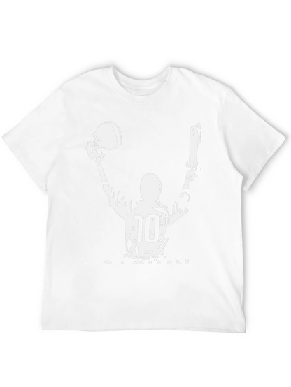 Joaquin T-Shirt - Black Graphic Print