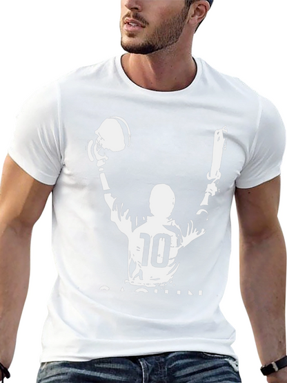 Joaquin T-Shirt - Black Graphic Print