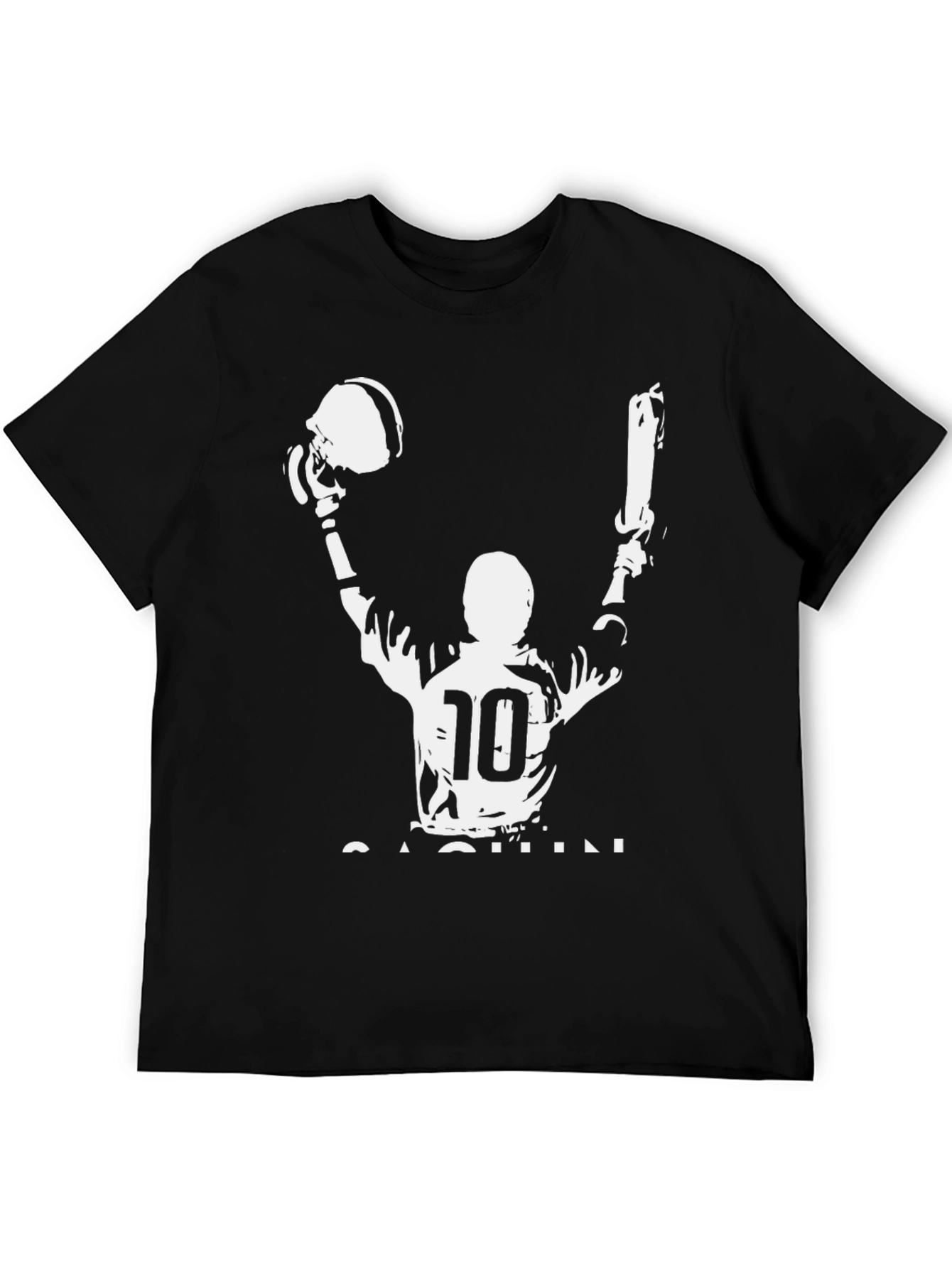 Joaquin T-Shirt - Black Graphic Print
