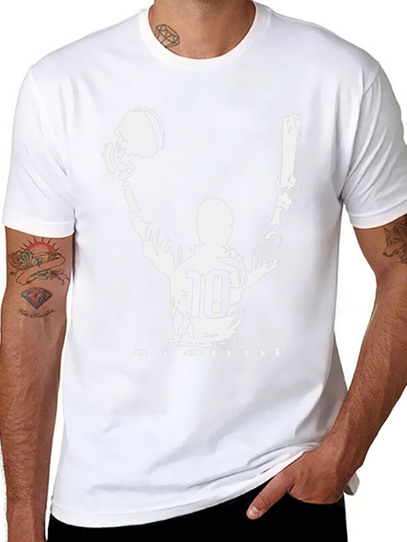 Joaquin T-Shirt - Black Graphic Print