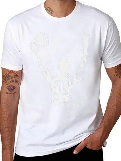 Joaquin T-Shirt - Black Graphic Print