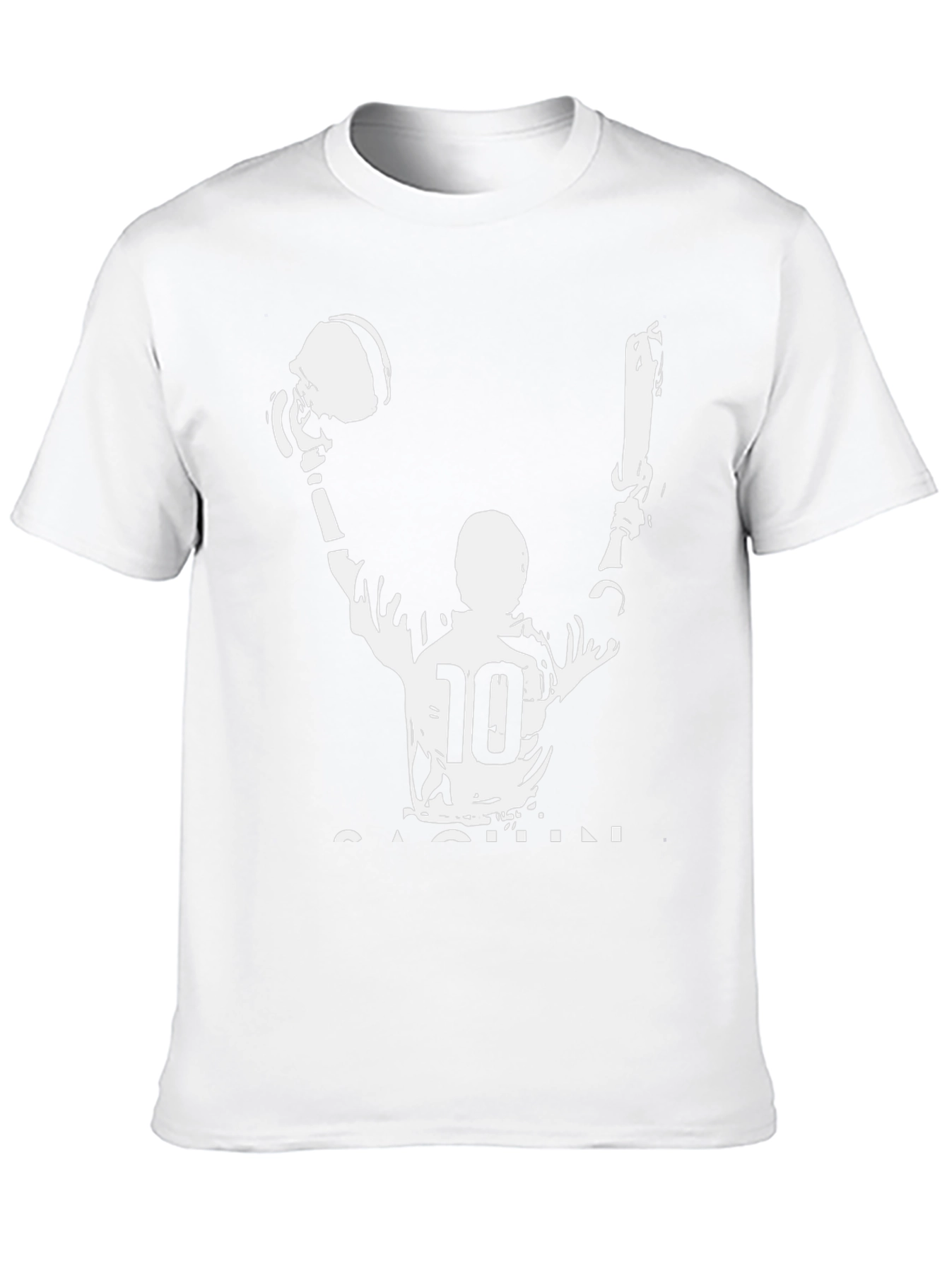 Joaquin T-Shirt - Black Graphic Print