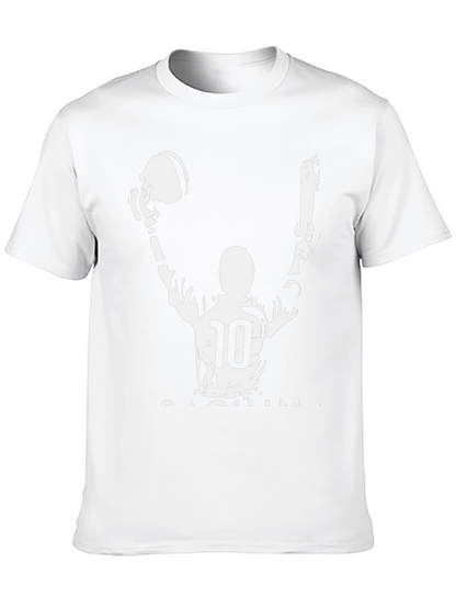 Joaquin T-Shirt - Black Graphic Print