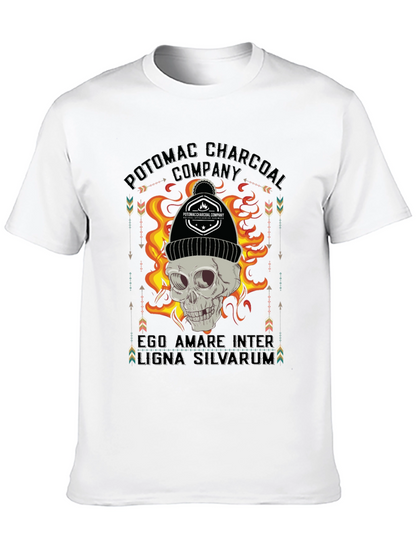 Potomac Charcoal Skull Graphic T-Shirt