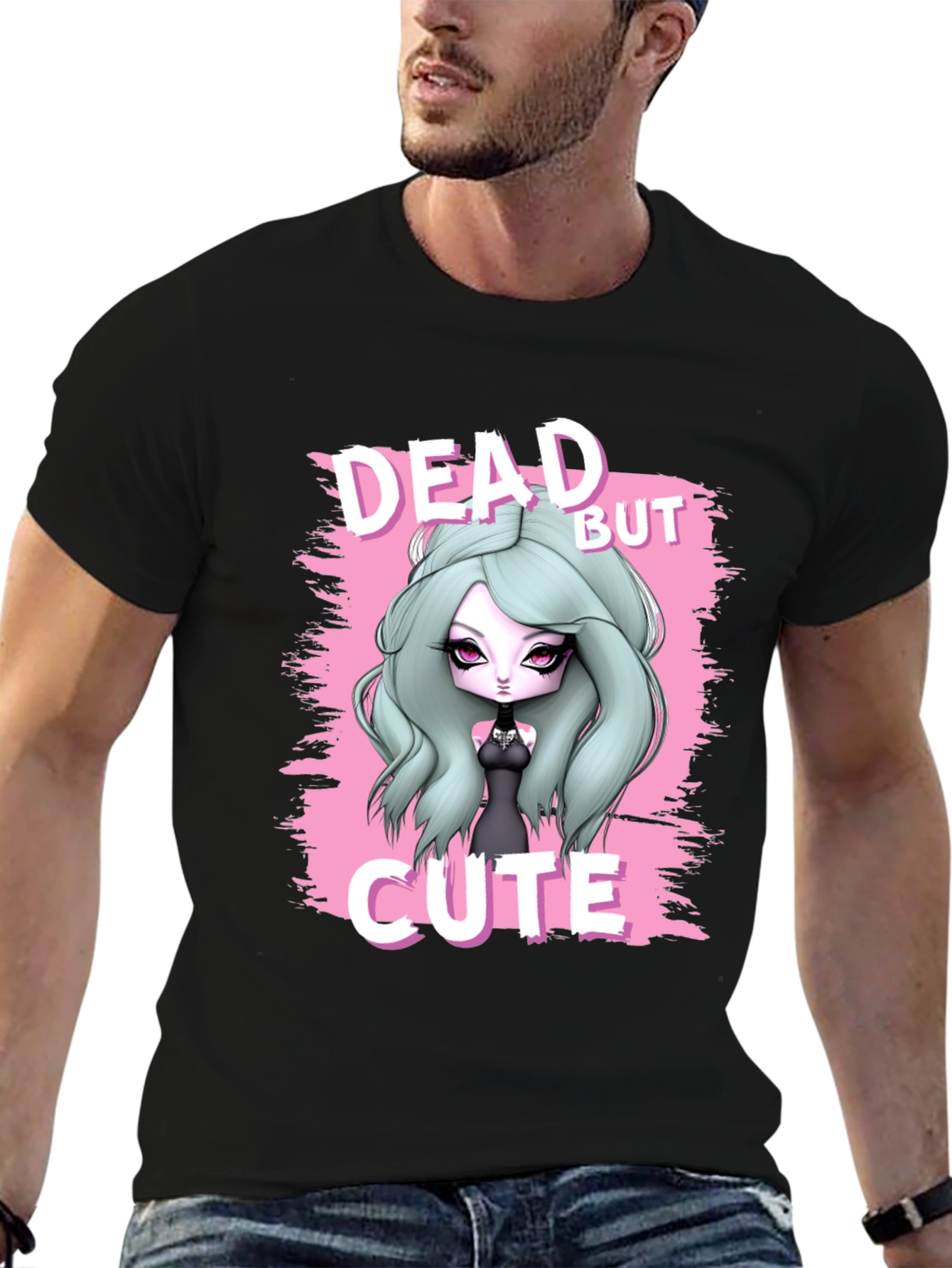 Dead But Cute Graphic T-Shirt