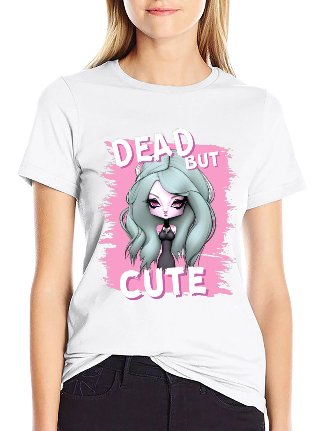 Dead But Cute Graphic T-Shirt