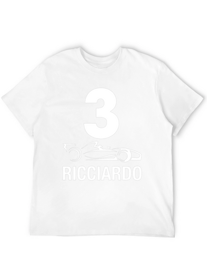 Ricciardo Formula 1 Black T-Shirt - Fan Edition