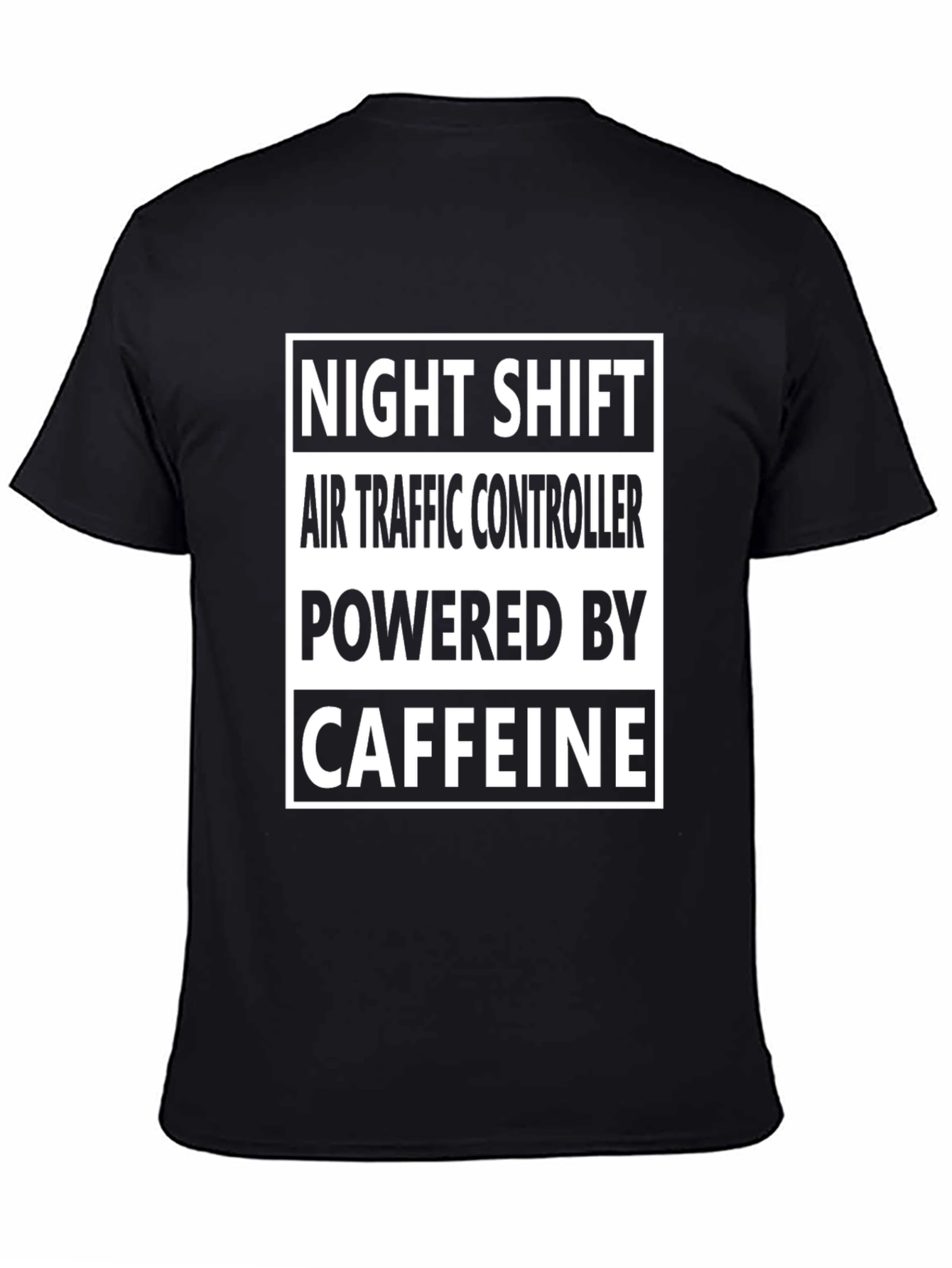 Night Shift Air Traffic Controller Caffeine T-Shirt
