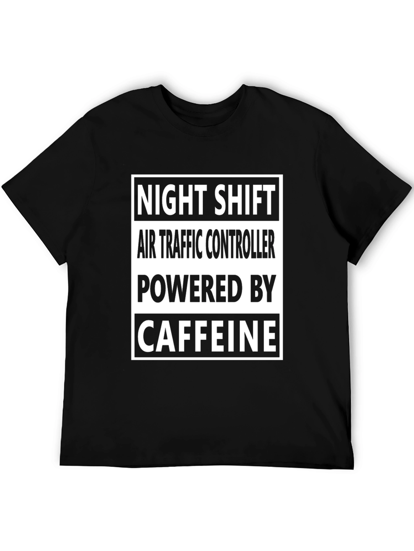 Night Shift Air Traffic Controller Caffeine T-Shirt