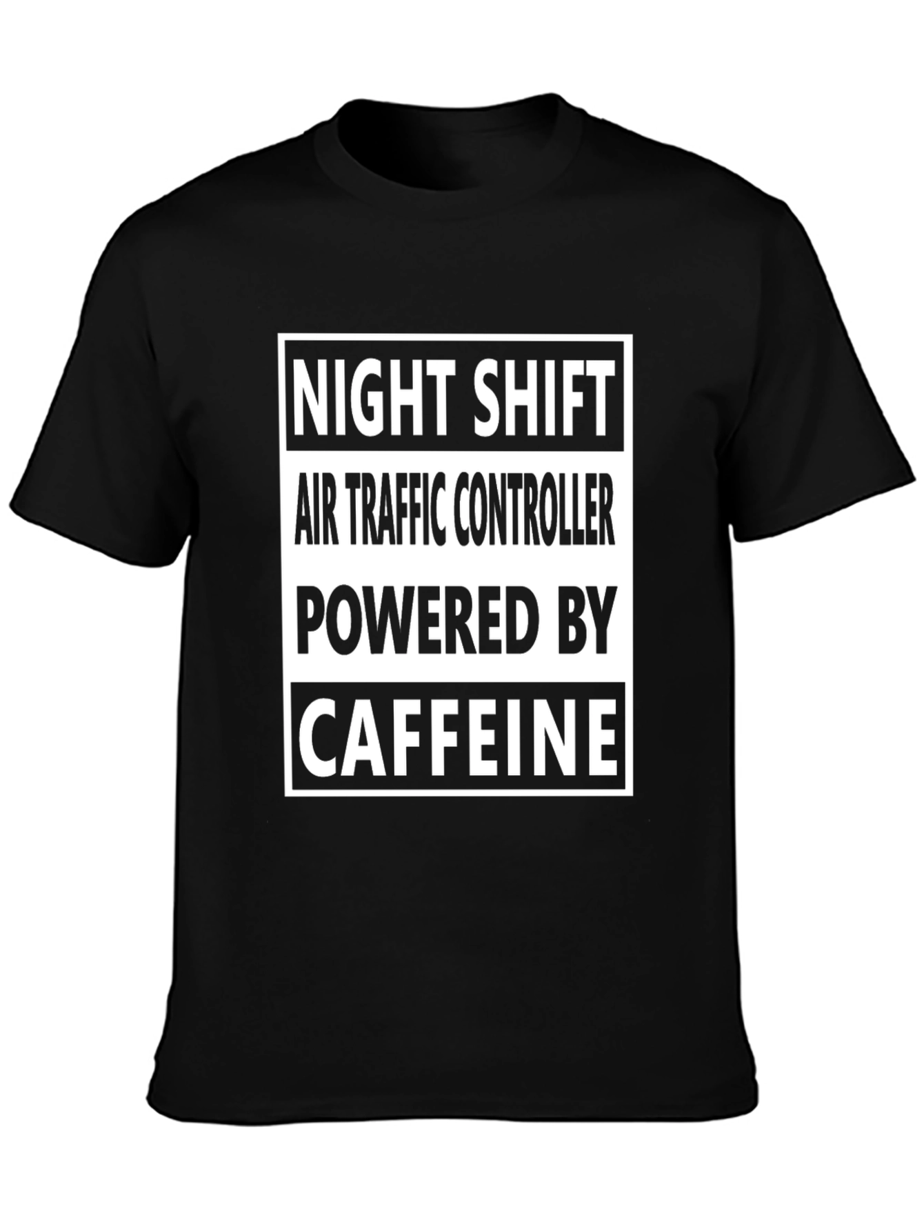 Night Shift Air Traffic Controller Caffeine T-Shirt
