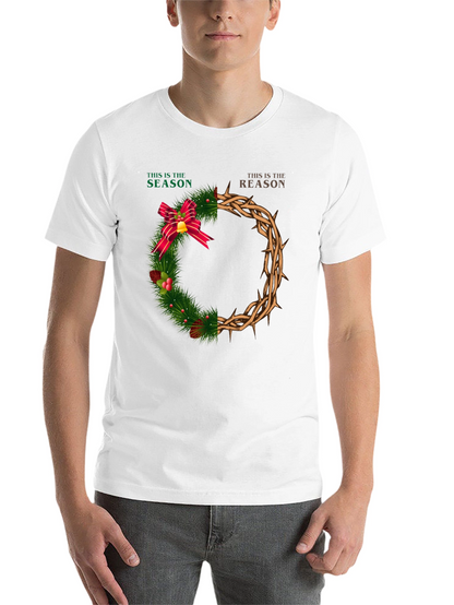 Season & Reason Christmas Wreath Graphic T-Shirt