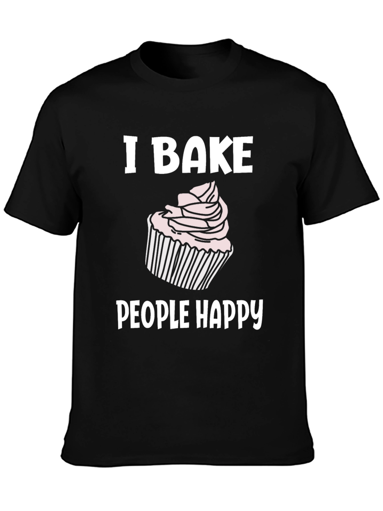 I Bake People Happy Graphic Tee