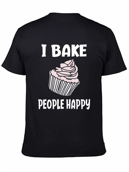 I Bake People Happy Graphic Tee