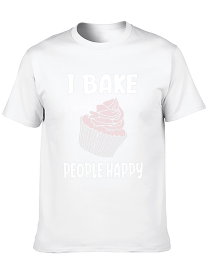 I Bake People Happy Graphic Tee