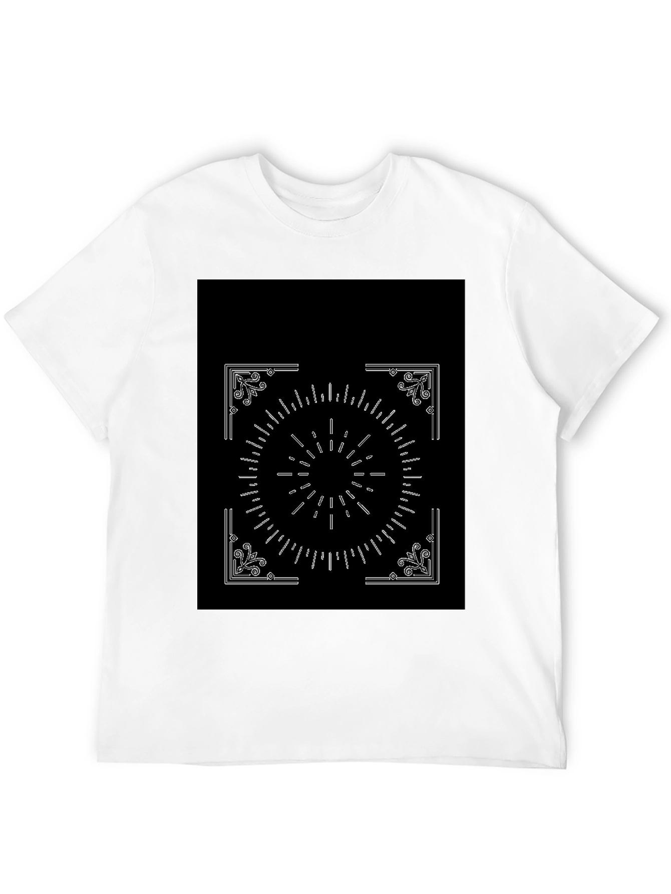 Geometric Graphic Print Tee