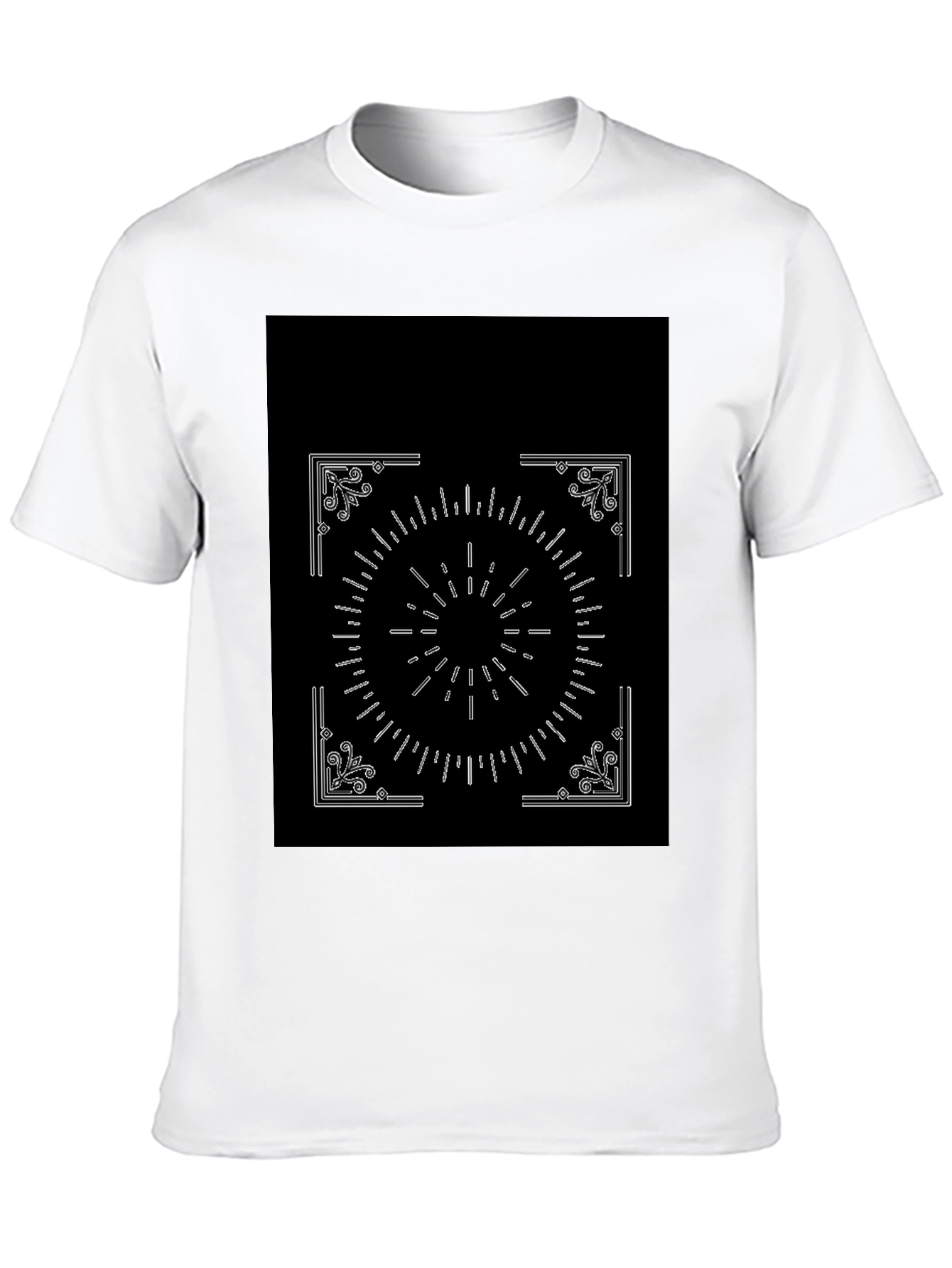 Geometric Graphic Print Tee