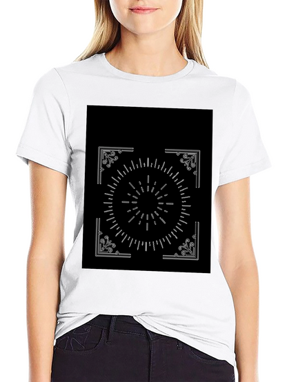 Geometric Graphic Print Tee