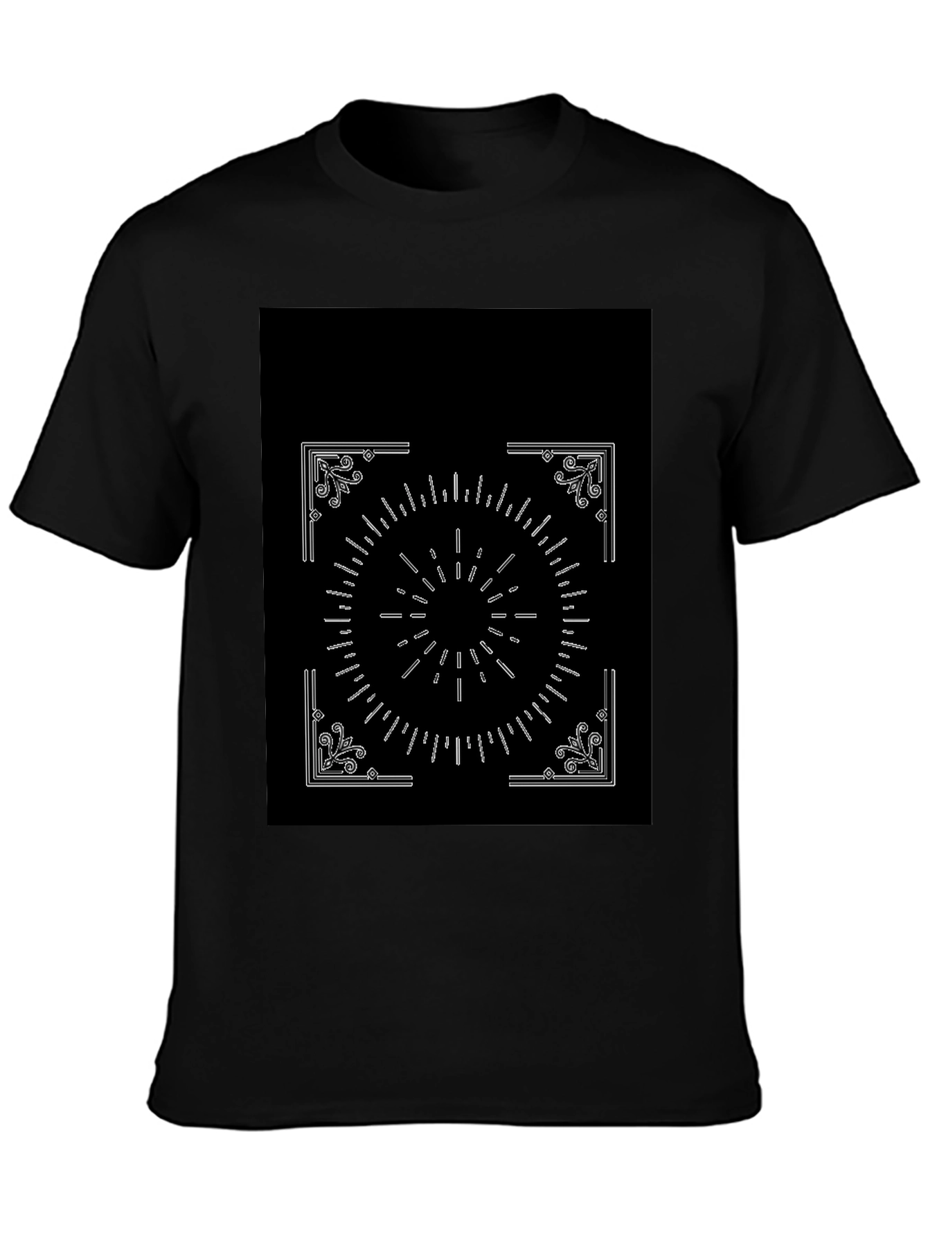 Geometric Graphic Print Tee