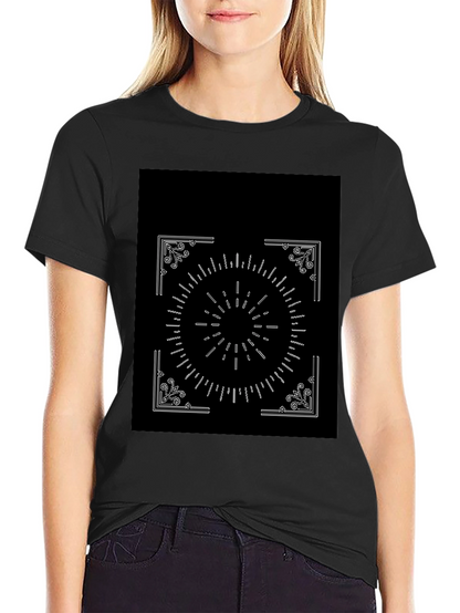 Geometric Graphic Print Tee
