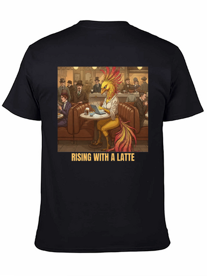 Rising with a Latte T-Shirt